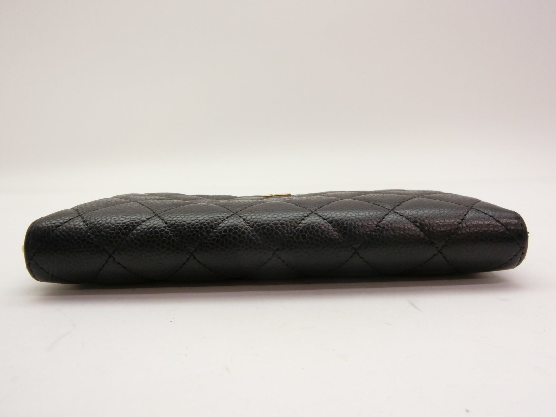 CHANEL Caviar Skin Matelasse Wallet