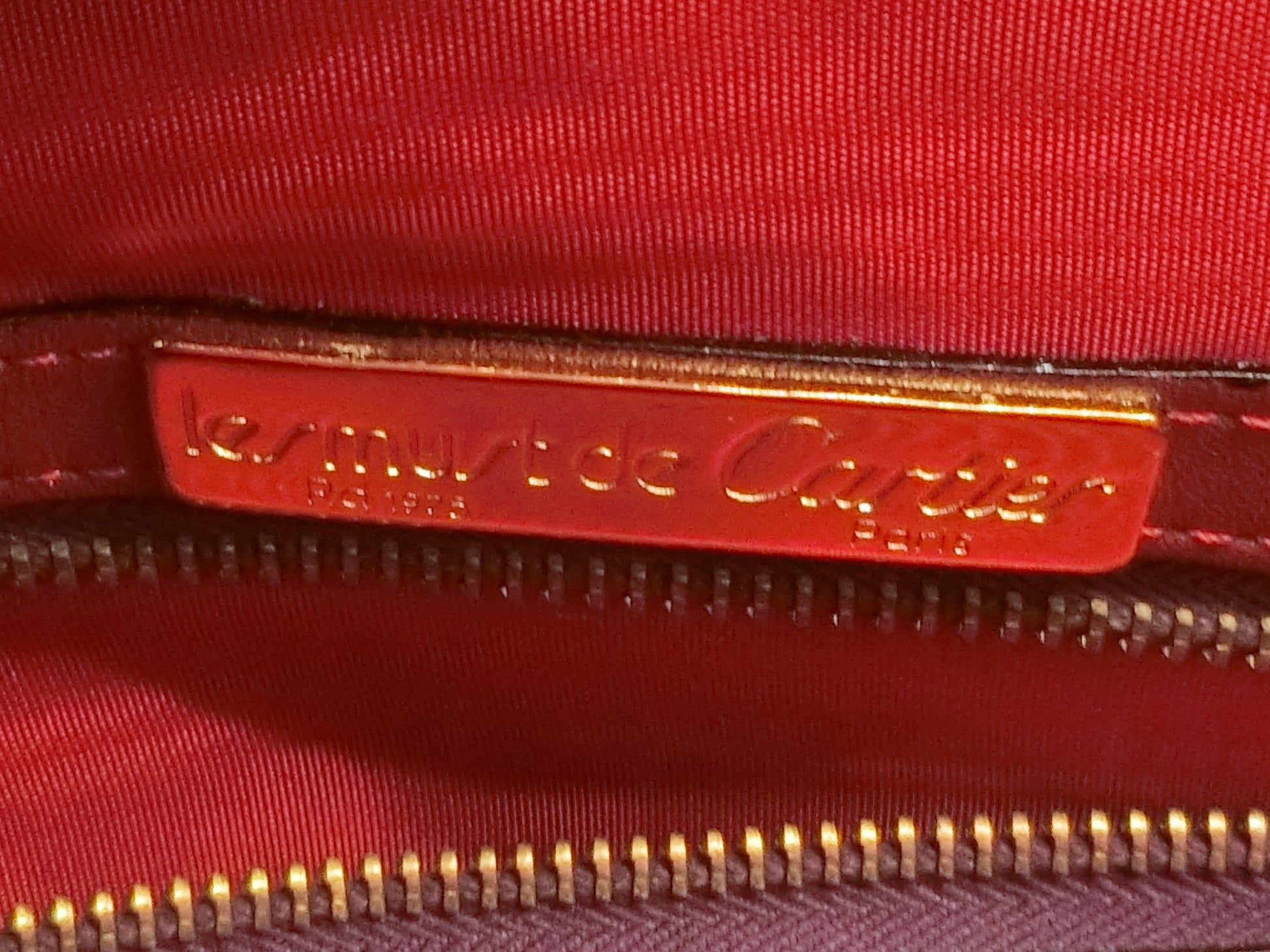 Cartier Must Line Boston Bag