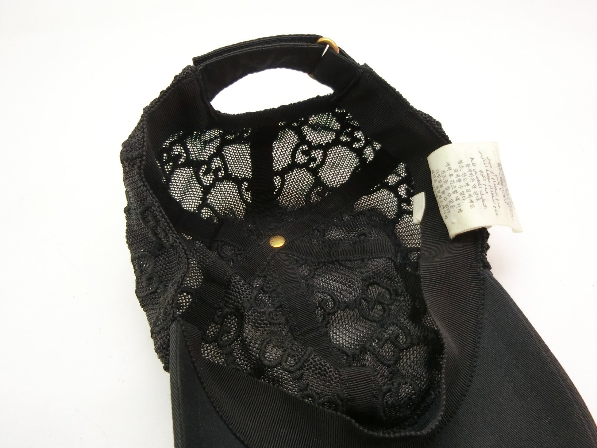 GUCCI GG Mesh Cap Hat Size M Other Accessories