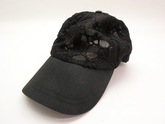 GUCCI GG Mesh Cap Hat Size M Other Accessories