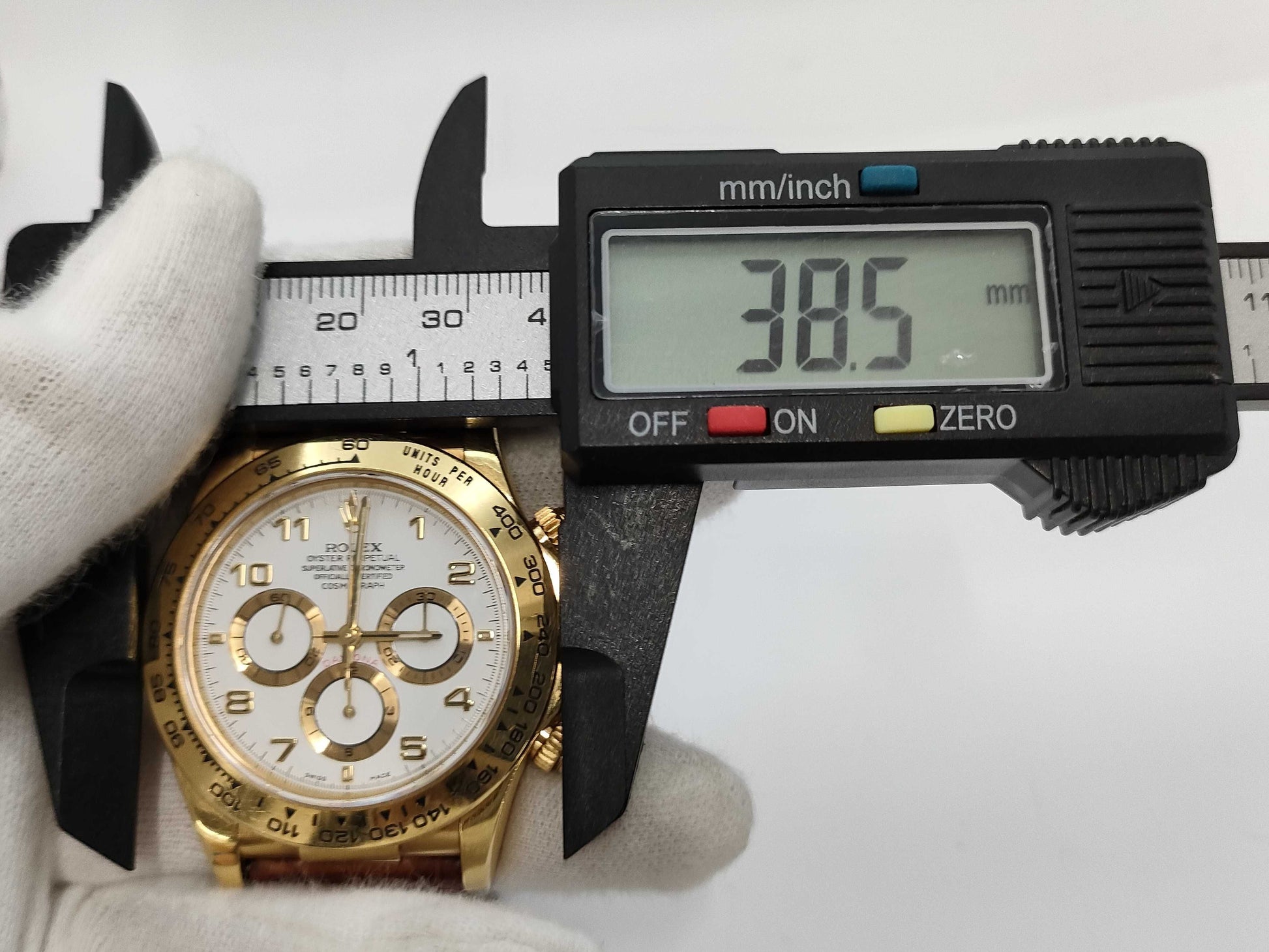 ROLEX Daytona 16518 A336973 White Dial Men's Watch