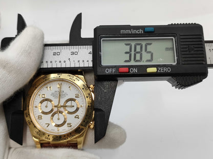 ROLEX Daytona 16518 A336973 White Dial Men's Watch