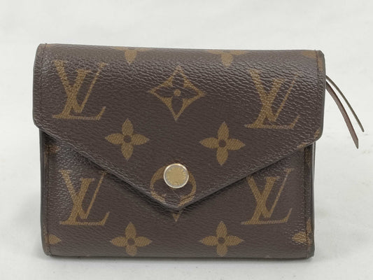 LOUIS VUITTON Monogram LV Portefeuille Victorine M62472 Wallet