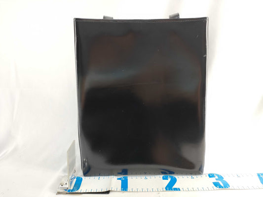 Salvatore Ferragamo Patent Leather Shoulder Tote Bag