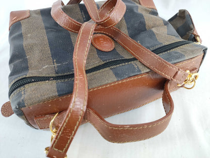 FENDI Pecan 2-way hand/shoulder bag with pouch