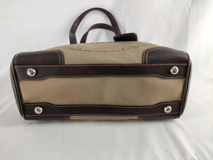 PRADA logo jacquard handbag