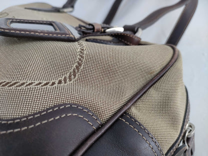 PRADA logo jacquard handbag
