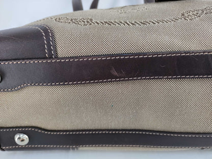 PRADA logo jacquard handbag