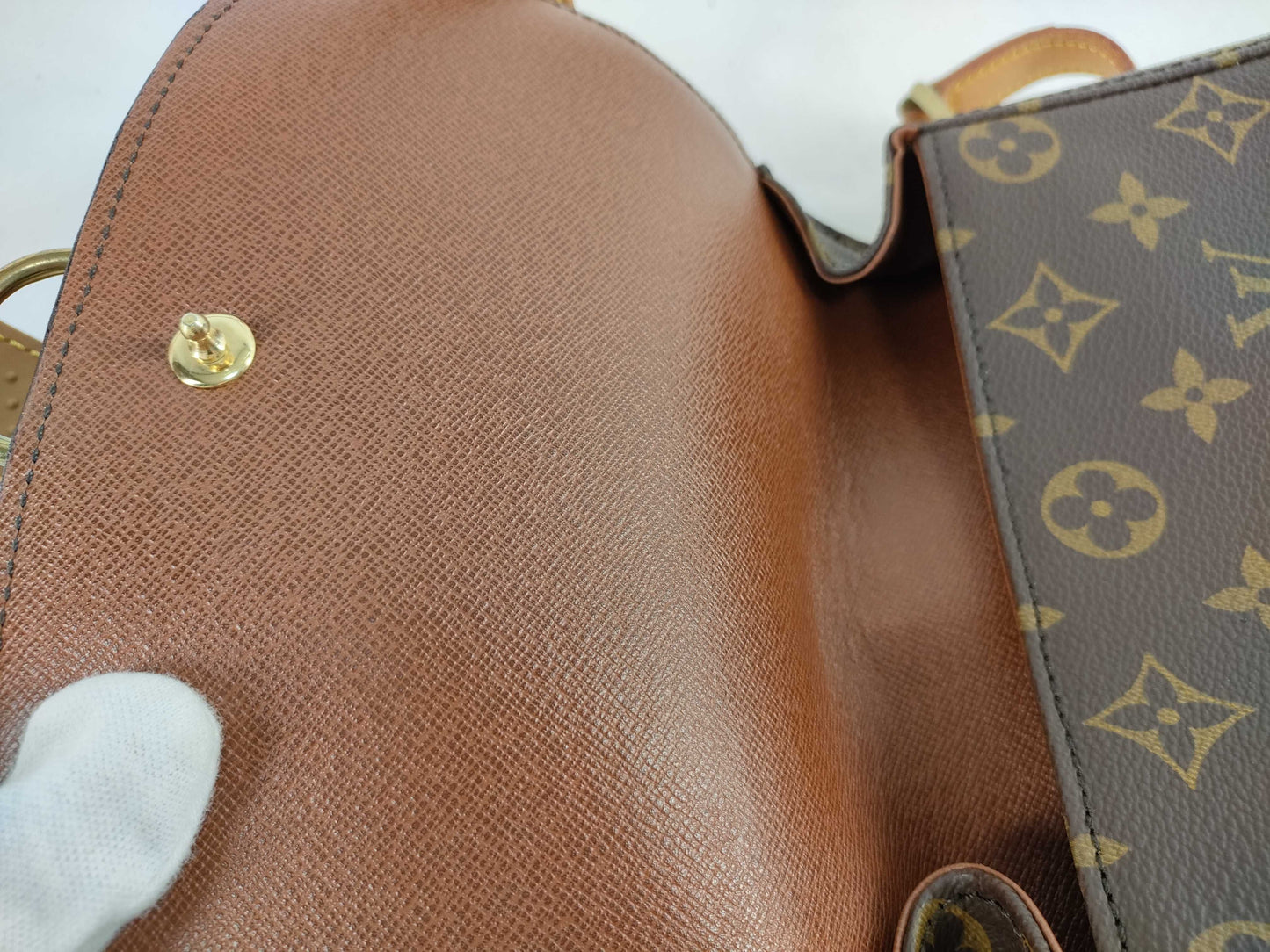 LOUIS VUITTON M51244 Monogram Mini Saint-Cloud M51244 Shoulder Bag