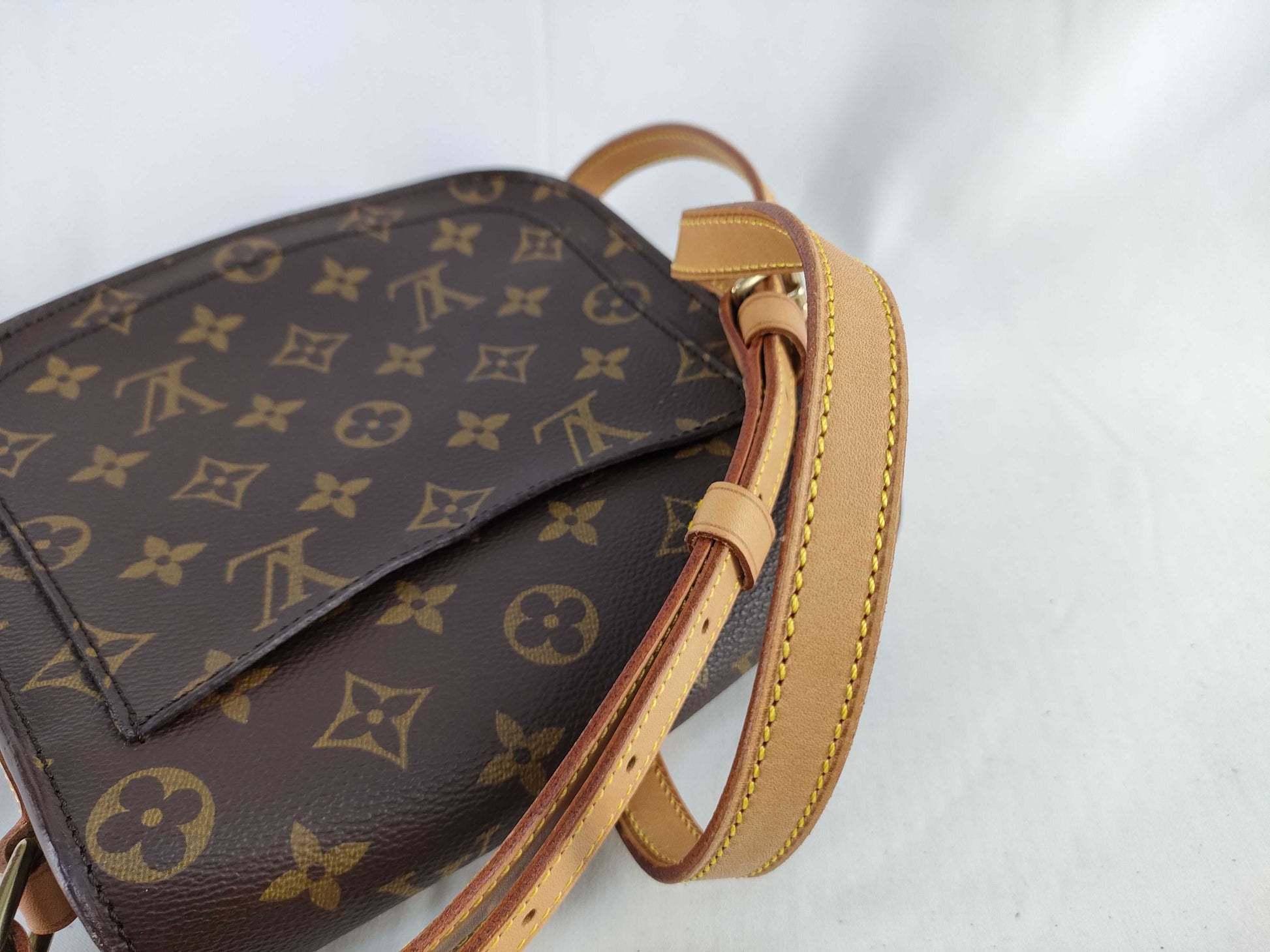 LOUIS VUITTON M51244 Monogram Mini Saint-Cloud M51244 Shoulder Bag