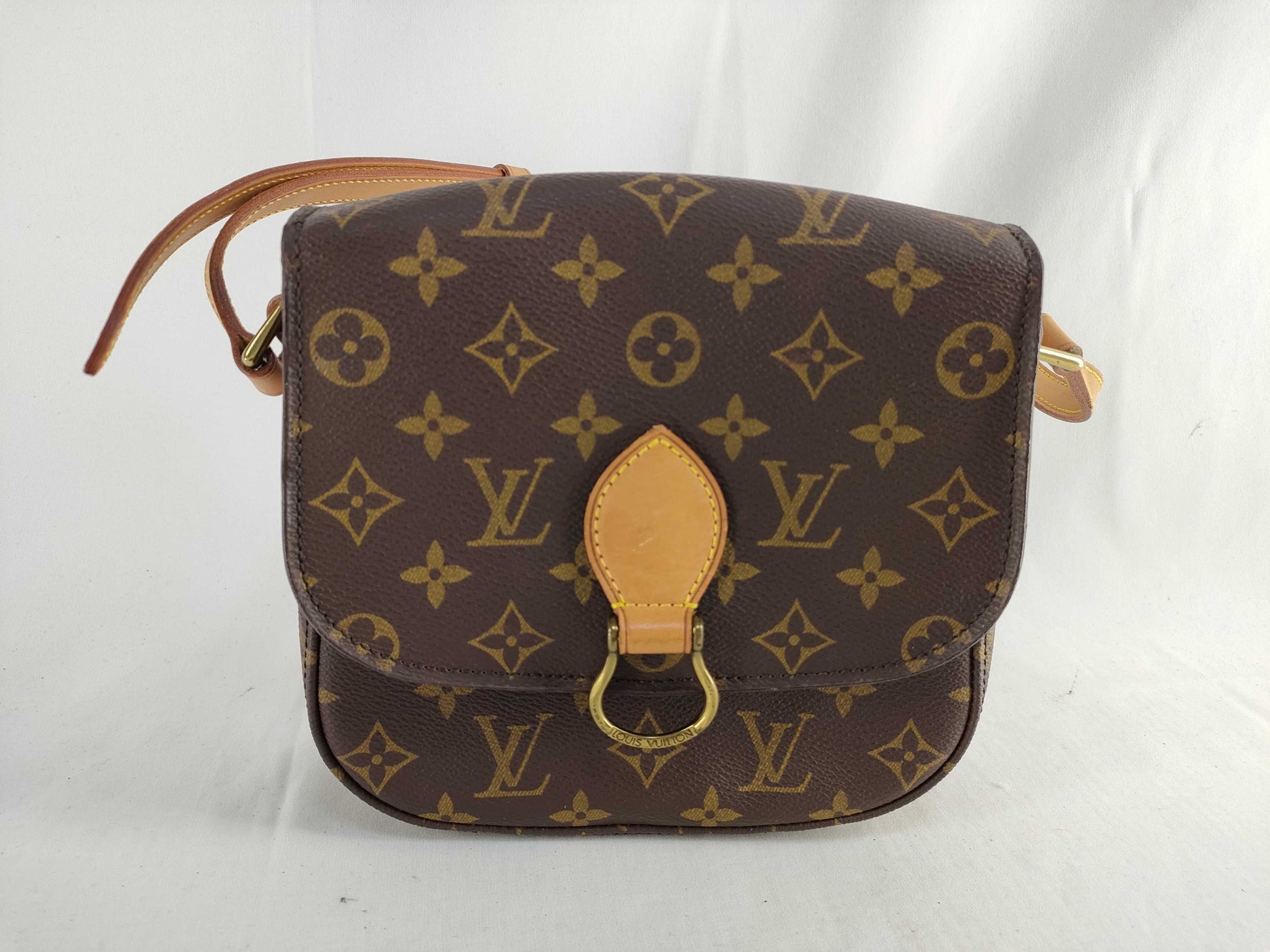 LOUIS VUITTON M51244 Monogram Mini Saint-Cloud M51244 Shoulder Bag