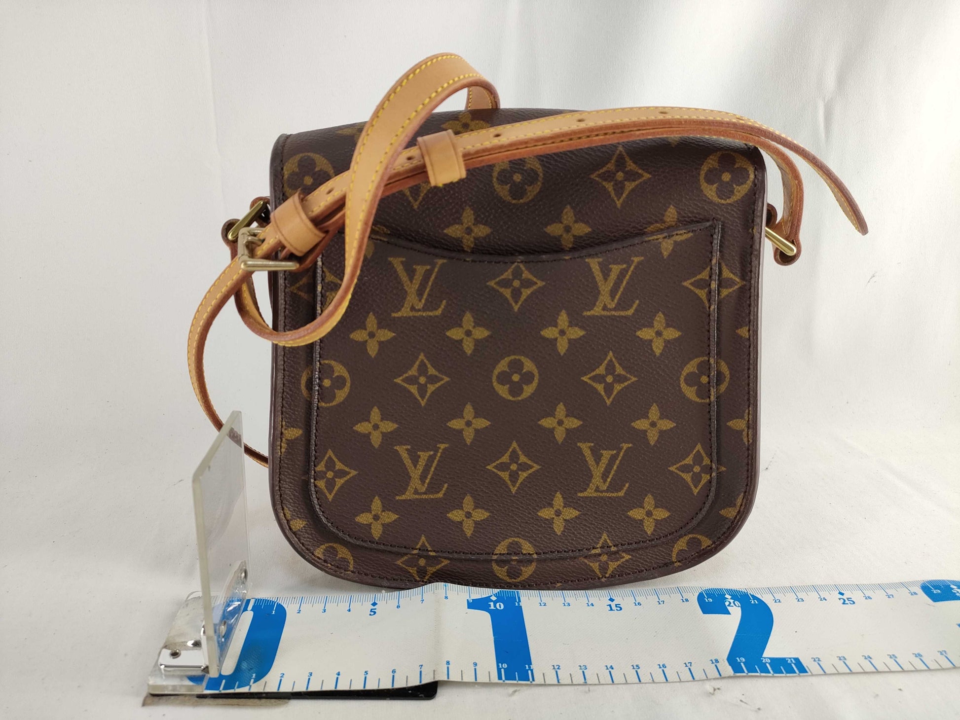 LOUIS VUITTON M51244 Monogram Mini Saint-Cloud M51244 Shoulder Bag