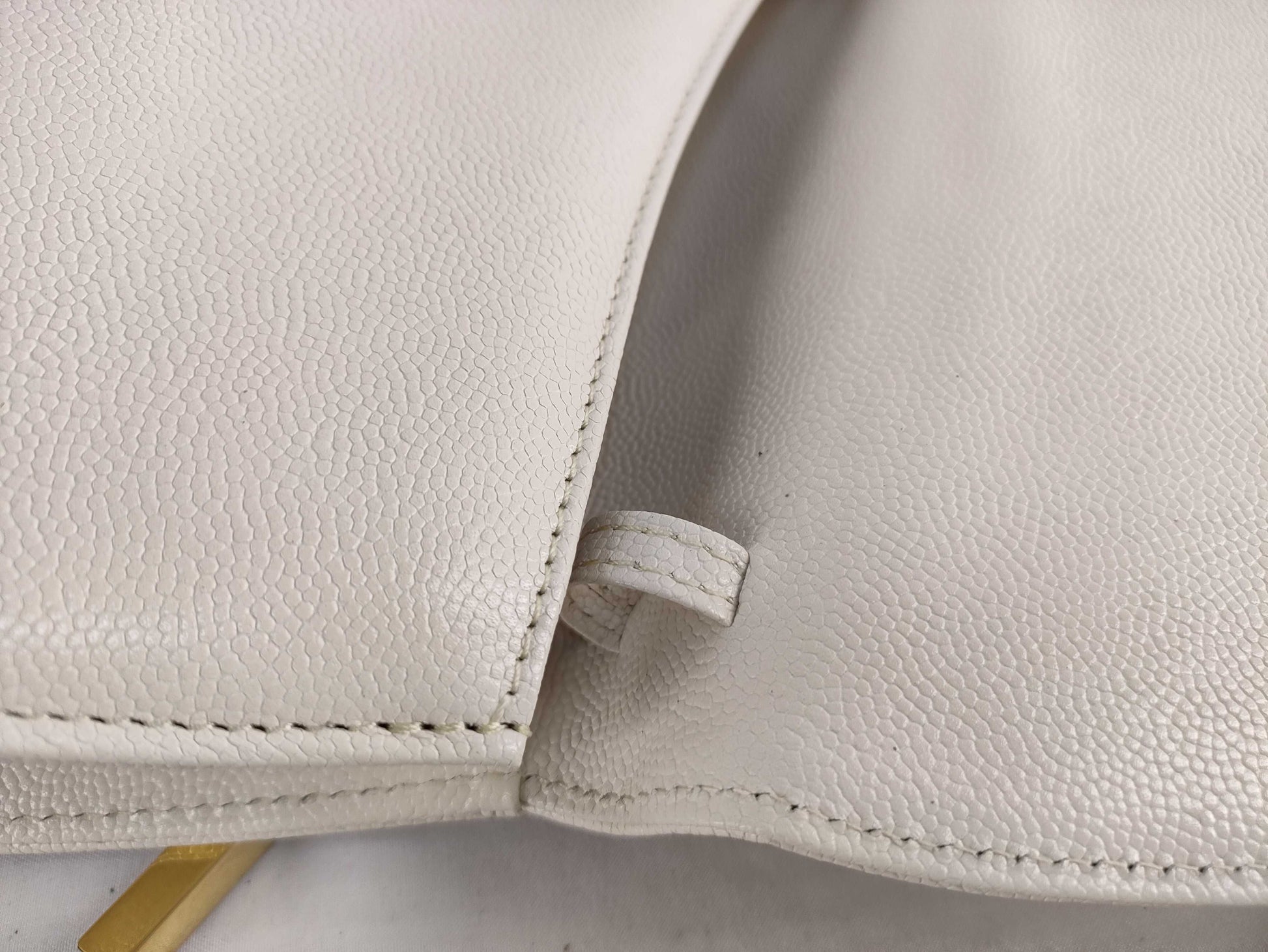 GIVENCHY Turnlock White 2-Way Shoulder Handbag