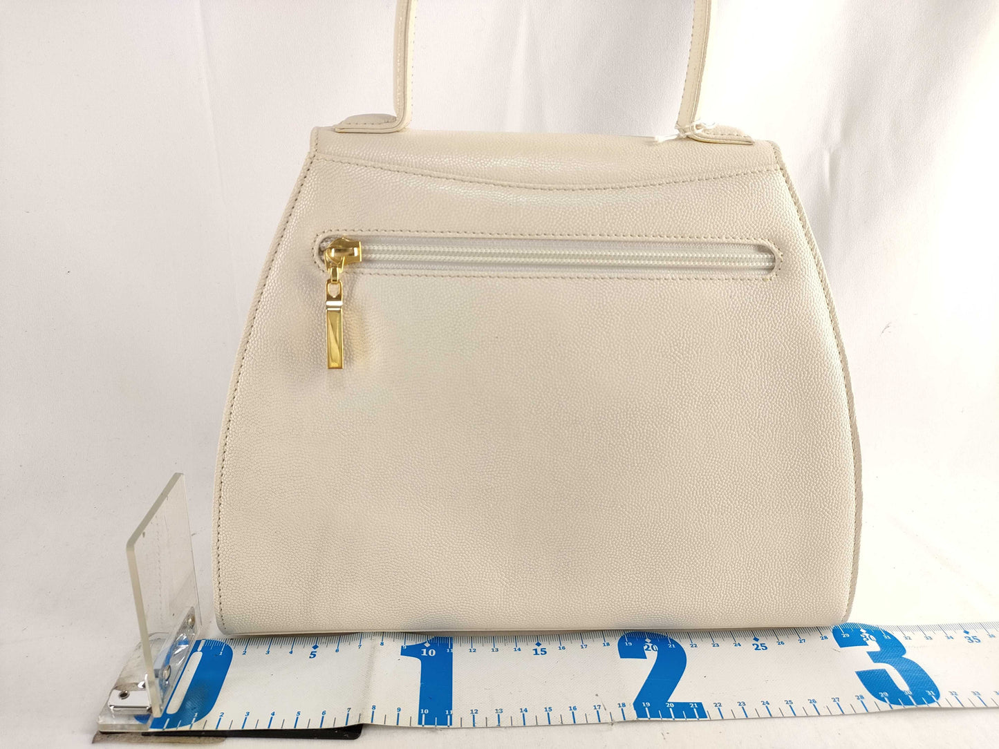 GIVENCHY Turnlock White 2-Way Shoulder Handbag