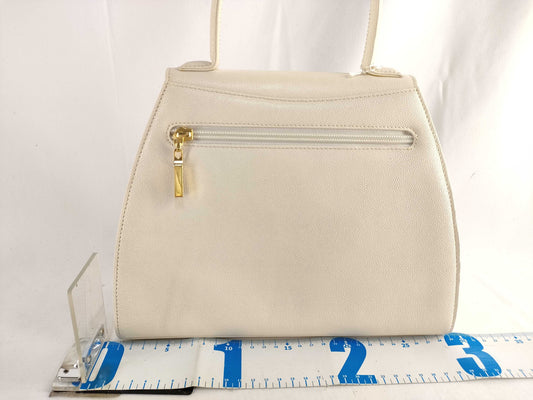 GIVENCHY Turnlock White 2-Way Shoulder Handbag