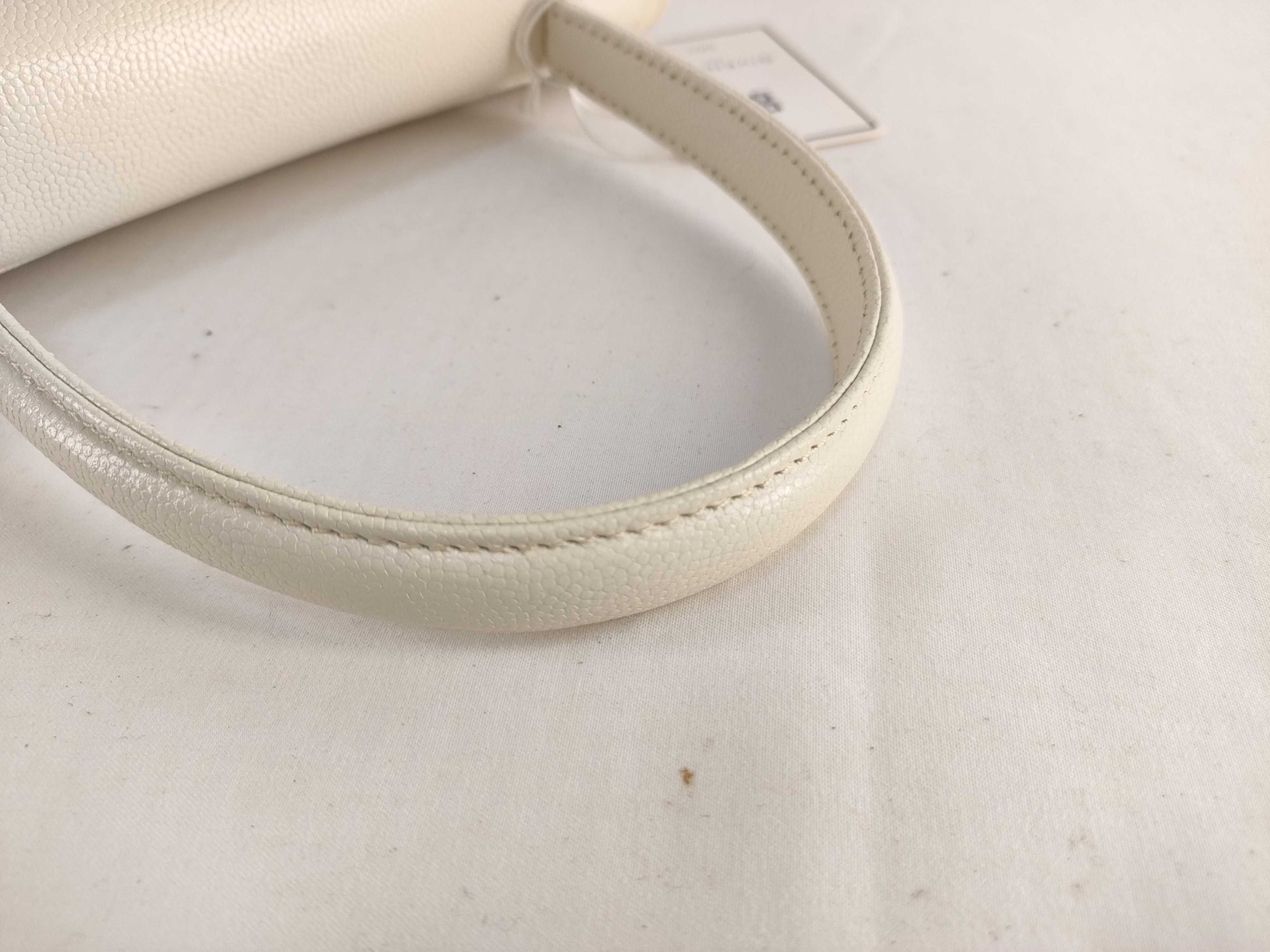 GIVENCHY Turnlock White 2-Way Shoulder Handbag
