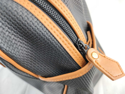 Yves Saint Laurent PVC Leather Black Handbag