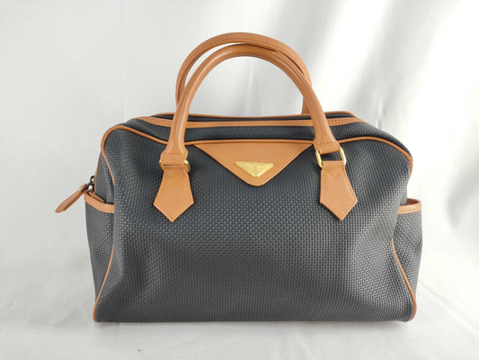 Yves Saint Laurent PVC Leather Black Handbag