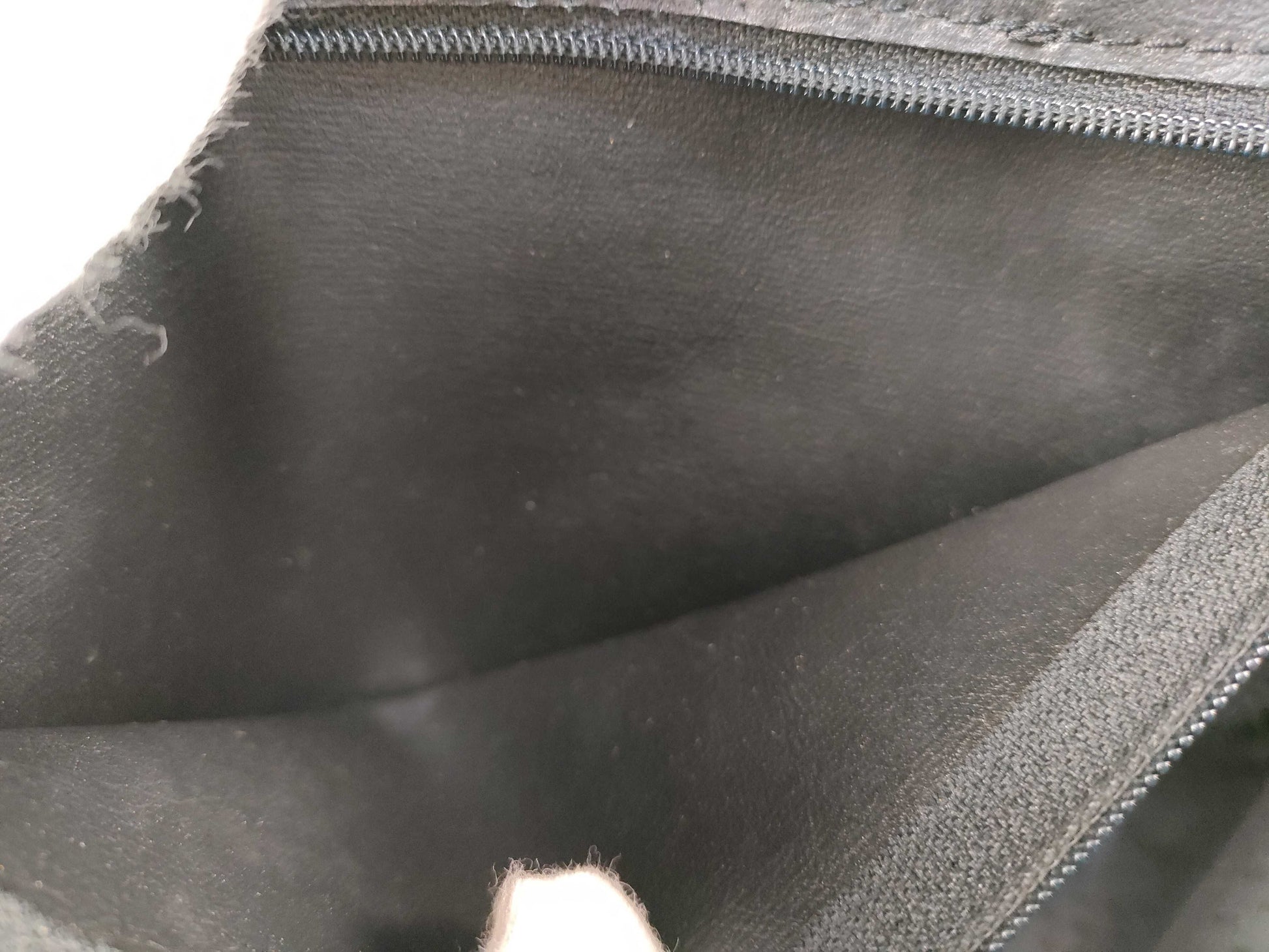 Yves Saint Laurent PVC Leather Black Handbag