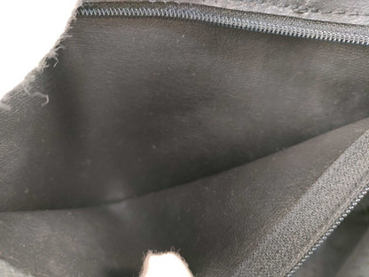 Yves Saint Laurent PVC Leather Black Handbag