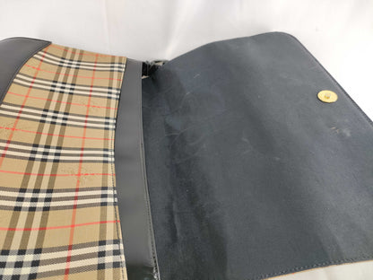 BURBERRY Nova Check Shoulder Bag