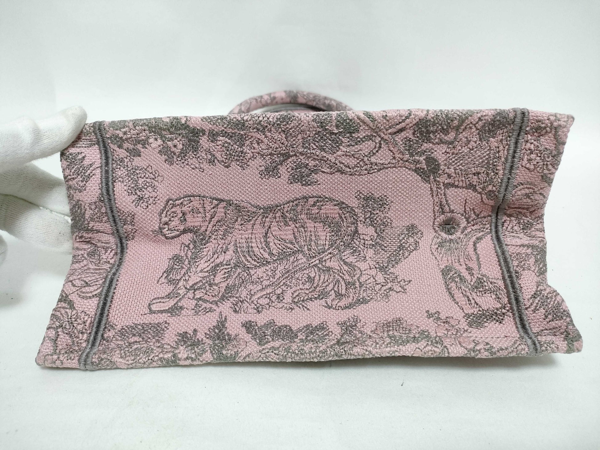 Dior Book Tote Small Toile de Jouy Handbag