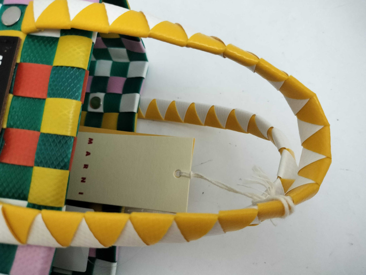 MARNI MARNI Handbag Basket Bag Multicolor Green Handbag