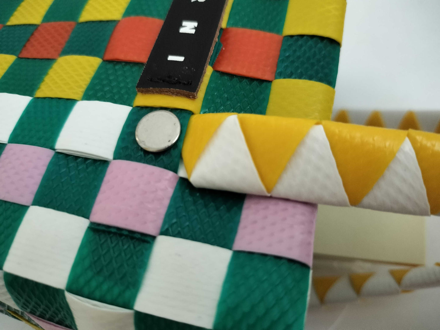 MARNI MARNI Handbag Basket Bag Multicolor Green Handbag
