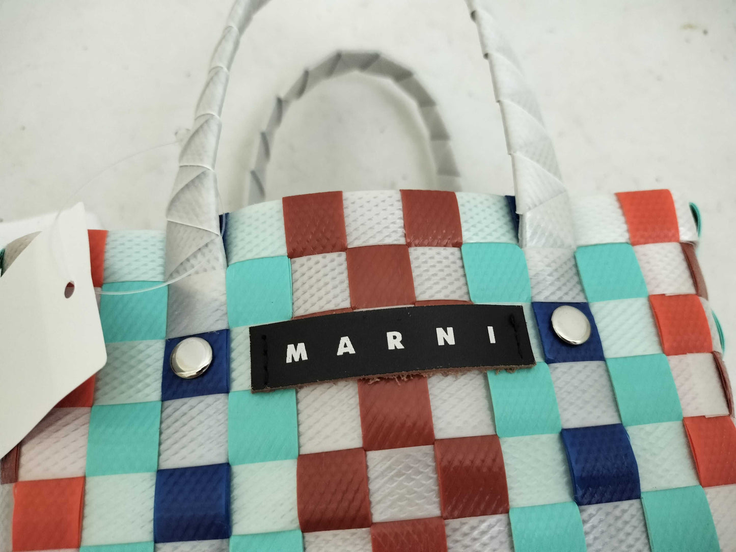 MARNI MARNI Handbag Basket Bag Multicolor Light Blue Handbag