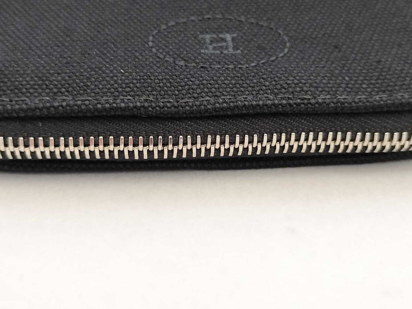 HERMES Bolide Mini Pouch, Black, NOIR, B Stamp, Unused