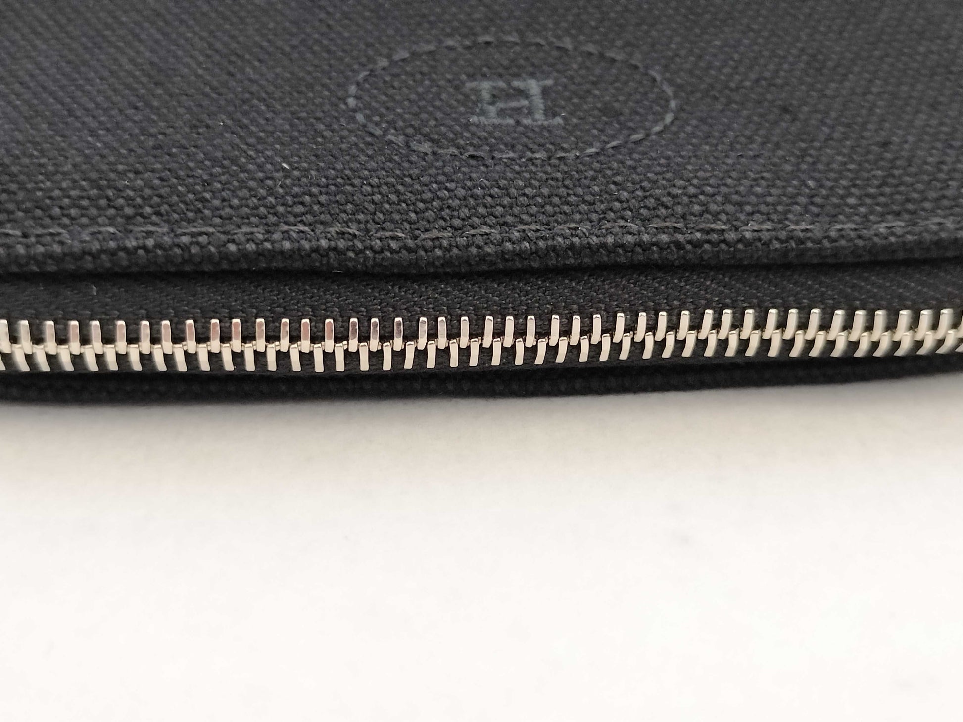 HERMES Bolide Mini Pouch, Black, NOIR, B Stamp, Unused