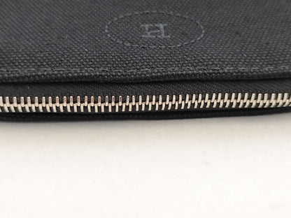 HERMES Bolide Mini Pouch, Black, NOIR, B Stamp, Unused