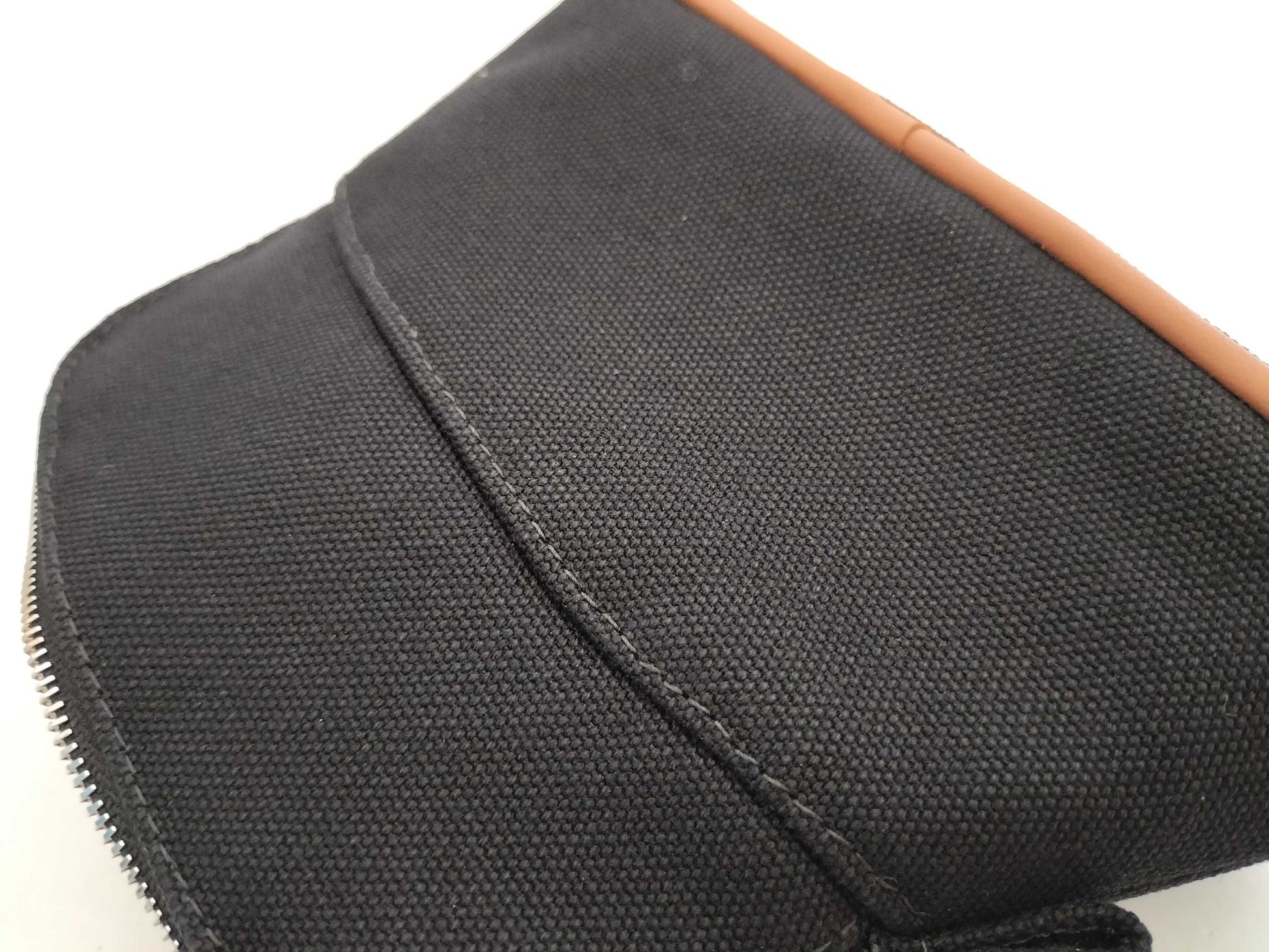 HERMES Bolide Mini Pouch, Black, NOIR, B Stamp, Unused