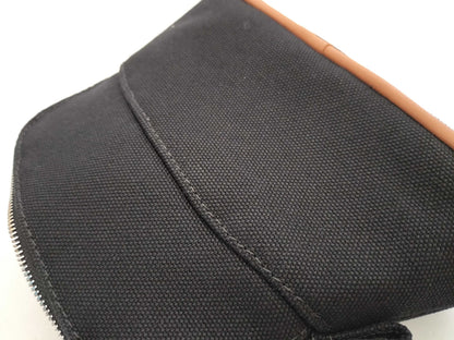 HERMES Bolide Mini Pouch, Black, NOIR, B Stamp, Unused