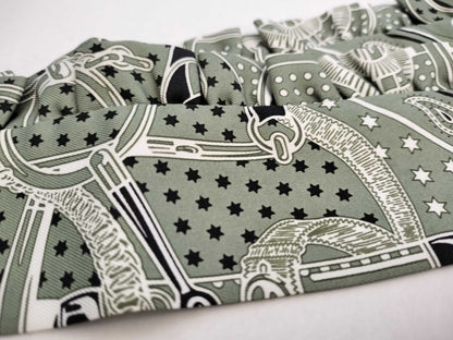 HERMES [With Tag] Twilly HERMES Twilly Twilly Frill Scarf Bandana Pattern Unused Other Accessories