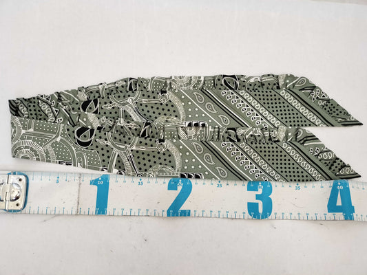 HERMES [With Tag] Twilly HERMES Twilly Twilly Frill Scarf Bandana Pattern Unused Other Accessories