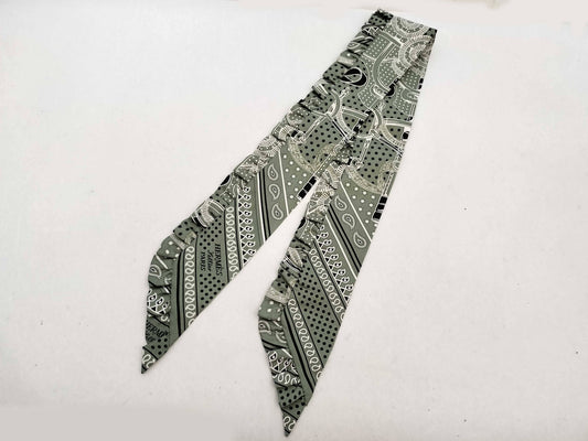 HERMES [With Tag] Twilly HERMES Twilly Twilly Frill Scarf Bandana Pattern Unused Other Accessories