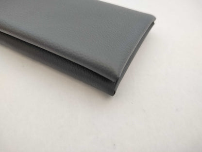 HERMES W Stamp HERMES Calvi Duo W Stamp Gray Unused Card Case/Pass Case/Business Card Holder