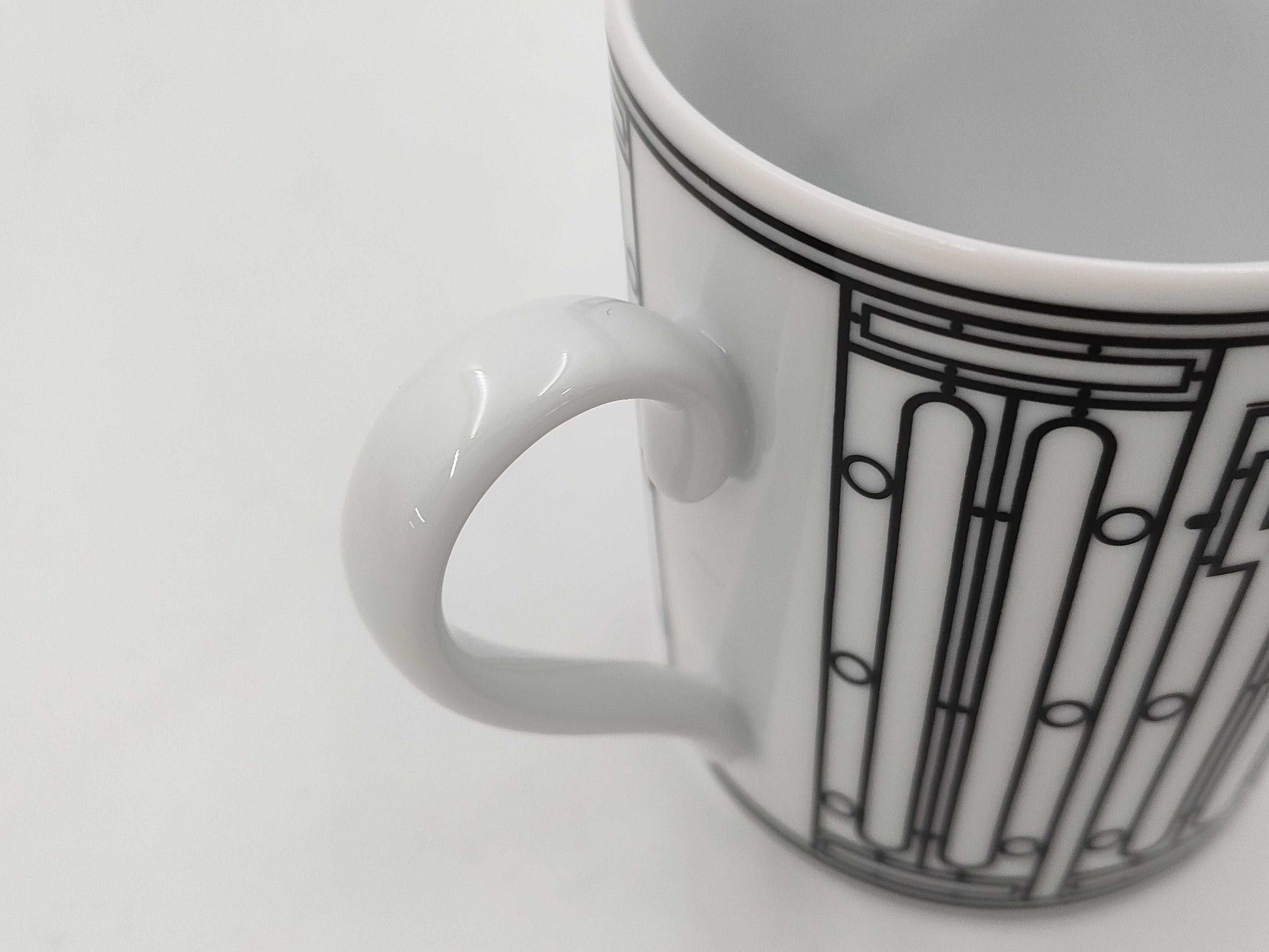 HERMES HERMES Mug H-DECO White Cup