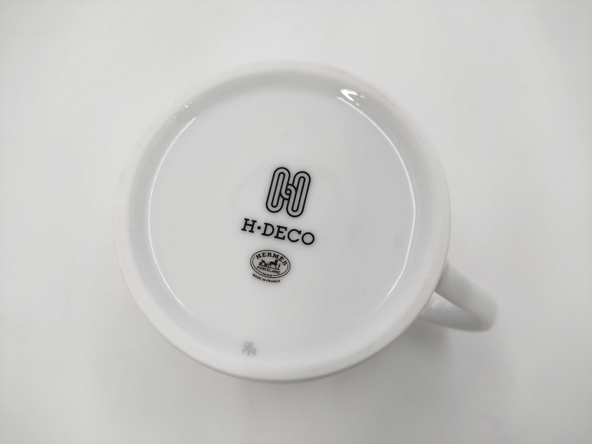 HERMES HERMES Mug H-DECO White Cup