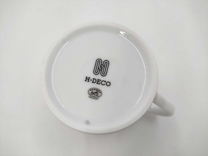 HERMES HERMES Mug H-DECO White Cup