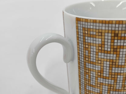 HERMES HERMES Mug Mosaic Gold Cup