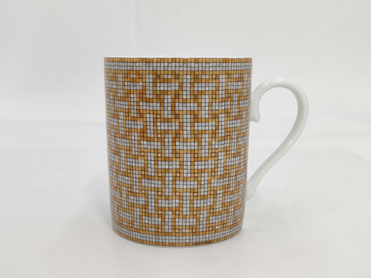 HERMES HERMES Mug Mosaic Gold Cup
