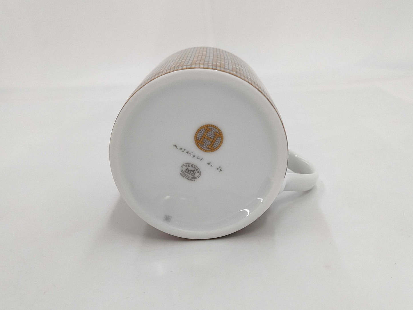 HERMES HERMES Mug Mosaic Gold Cup