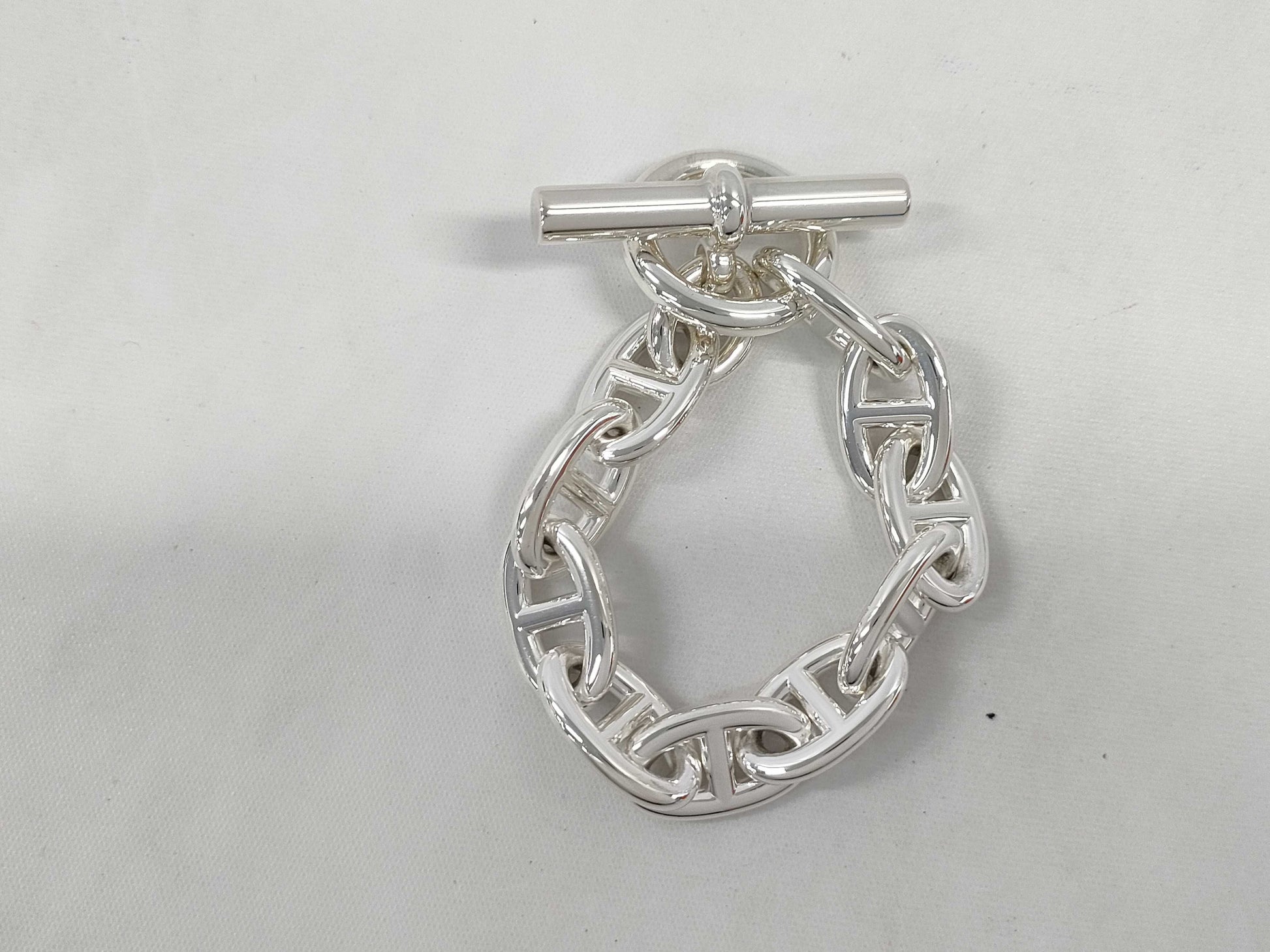 HERMES Chaine d'Ancre TGM 10-link bracelet/bangle