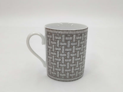 HERMES HERMES Mug Mosaic Silver Cup