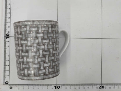 HERMES HERMES Mug Mosaic Silver Cup
