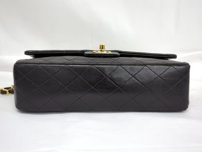 CHANEL Lambskin Double Flap Shoulder Bag, No. 2