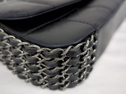 CHANEL Chocolate Bar Chain Shoulder Bag, No. 8