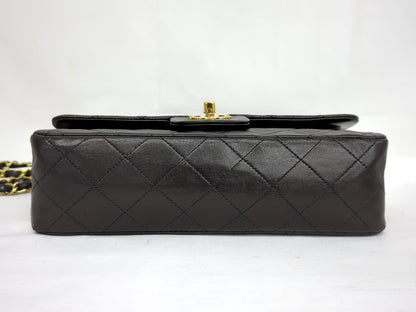 CHANEL Lambskin Double Flap 23 No. 3 Shoulder Bag
